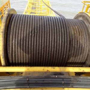 Steel Wire Rope Automatic Rope Arrangement Drum Hydraulic Winch For Offshore Platforms